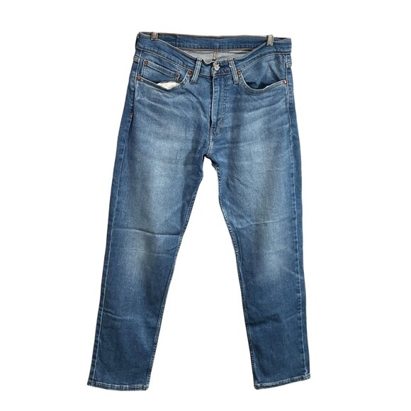 Levis 511 Mens Slim Fit Jeans W34 L30 Stretch Denim Blue 36j - Picture 1 of 8